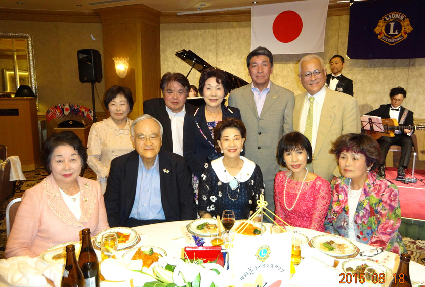 福岡花ライオンズクラブ　納涼例会参加